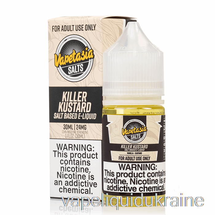 Vape Ukraine Killer Kustard - Vapetasia Salts - 30mL 12mg